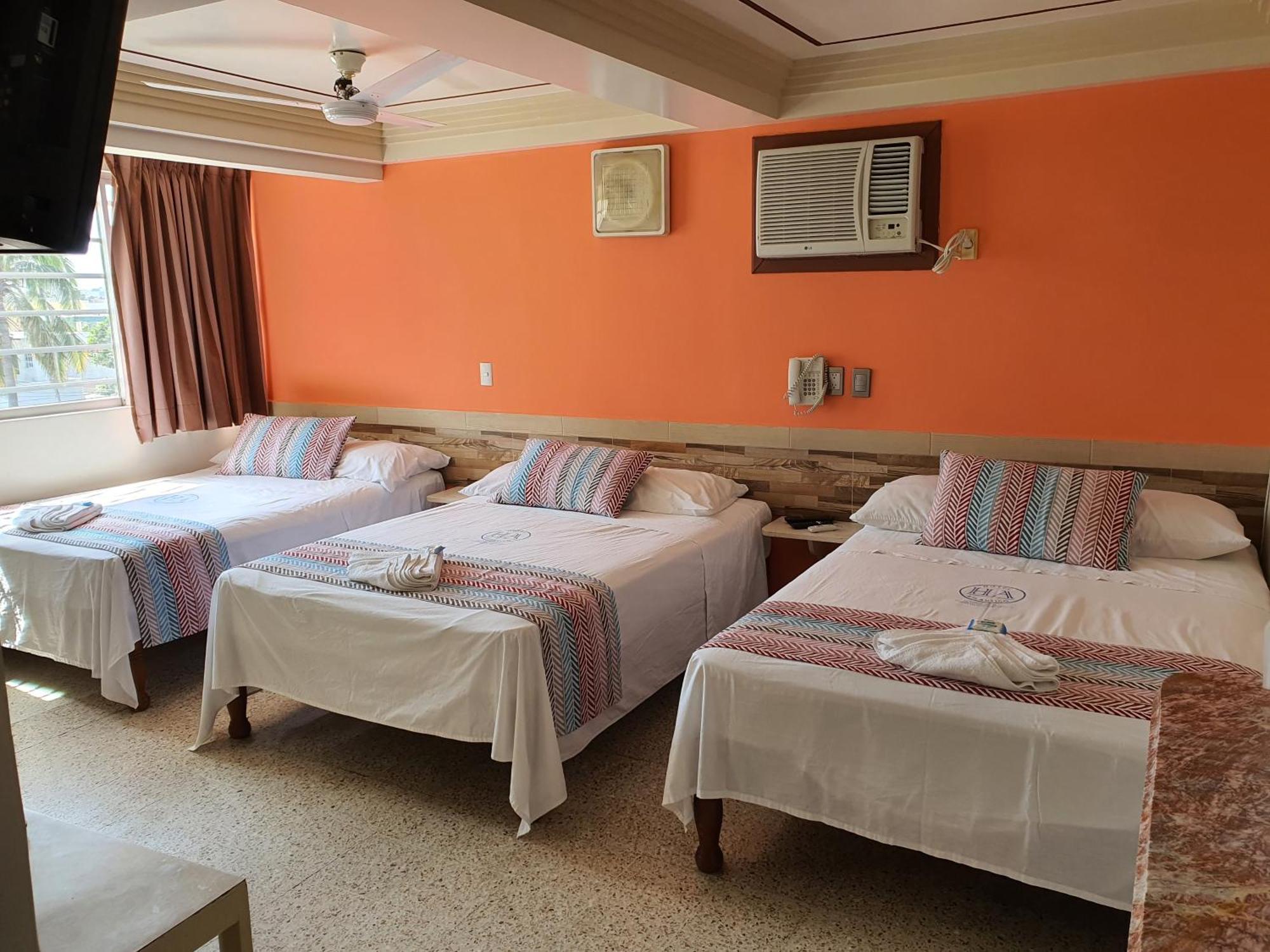 Hotel Atlantico A 150 Mts De Playa Marti Веракрус Номер фото